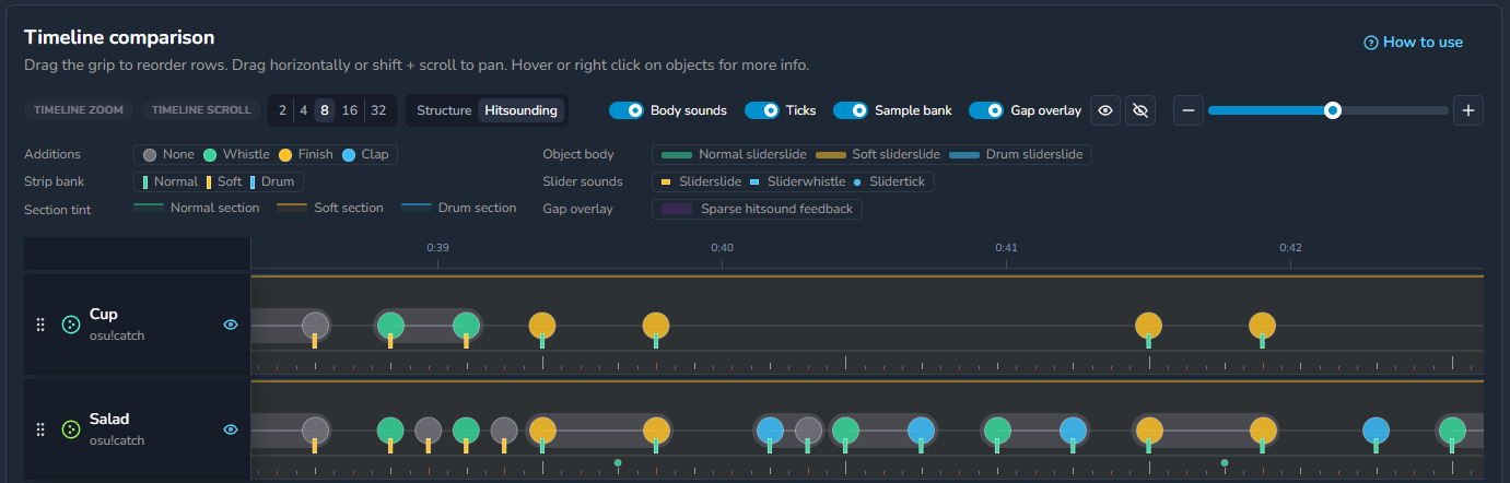 hitsounds timeline